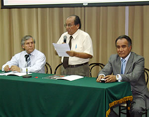 Juvenal García, Félix Cmarena y Dr. Carlos Vives