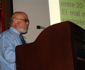Ing. Ignacio Lombardi, Autoridad Científica del CITES y Profesor Principal de la UNALM.