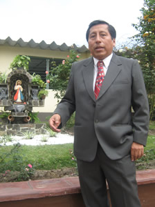 Ing. Leandro Huanca, Director del Centro Preuniversitario de la UNALM.
