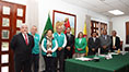 firma convenio con la Municipalidad de Barranco