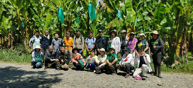 delegaciones de investigadores visitaron las instalaciones de la Universidad Nacional Agraria de la Selva (UNAS)