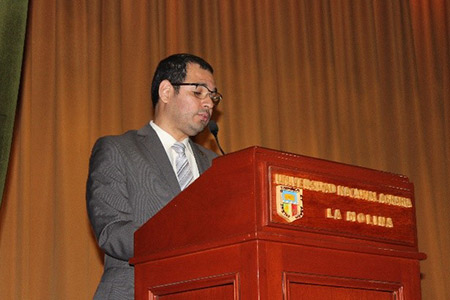 Dr. Christian Encina, Director (e) de la ORI  UNALM