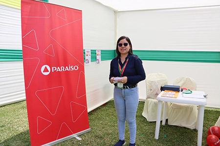 Tala Soria, asistente de seleccin de la empresa Productos Paraso del Per