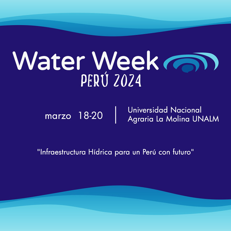 afiche Water Week Perú 2024
