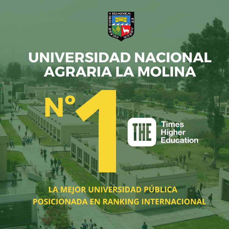 UNALM nro 1 en Times Higher Education (THE)