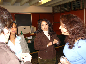 Doctorandas intercambian expectativas del programa en la UNALM