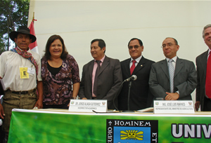 Ing. Ravines, representante del Ministro de Agricultura
