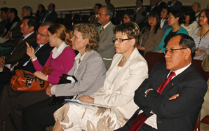 Ing. Ravines, representante del Ministro de Agricultura