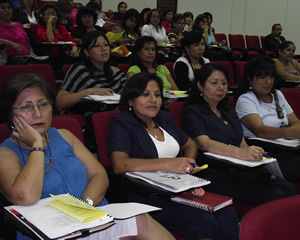 Secretarias recibieron importante material.