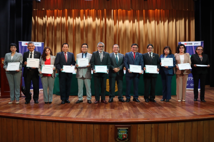 Se presentaron resultados de 5 Fondos Concursables del PMESUT en la UNALM
