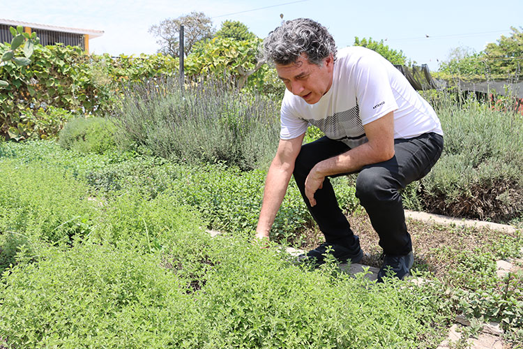 Ph.D. Alberto Martín Abozaglo Jara, profesor visitante y egresado de la UNALM