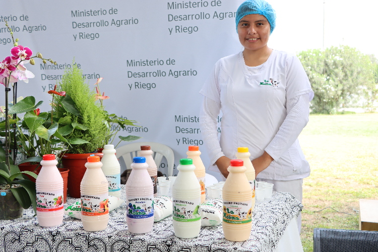 planta piloto de Leche en la feria MIDAGRI