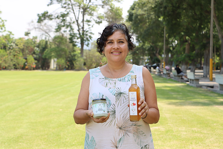 Patricia Hurtado, egresada de la UNALM y Fundadora de Naturally Divine