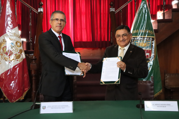 UNALM y SENATI firman convenio de cooperación