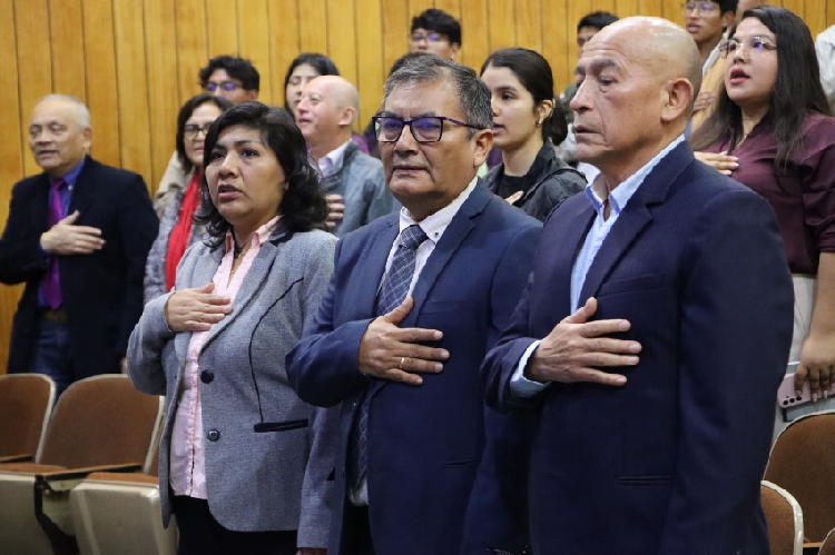 Autoridades del Departamento Académico de Estadística e Informática (DAEI)
