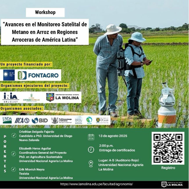 Workshop: Avances en el Monitoreo Satelital de Metano en Arroz