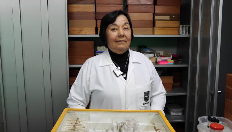 El nuevo edificio contiene modernos laboratorios de entomología.