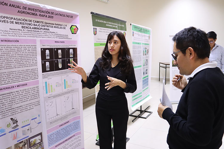 los Semilleros de Investigación presentando estudios sobre resistencia a herbicidas, atrayentes para la mosca de la fruta