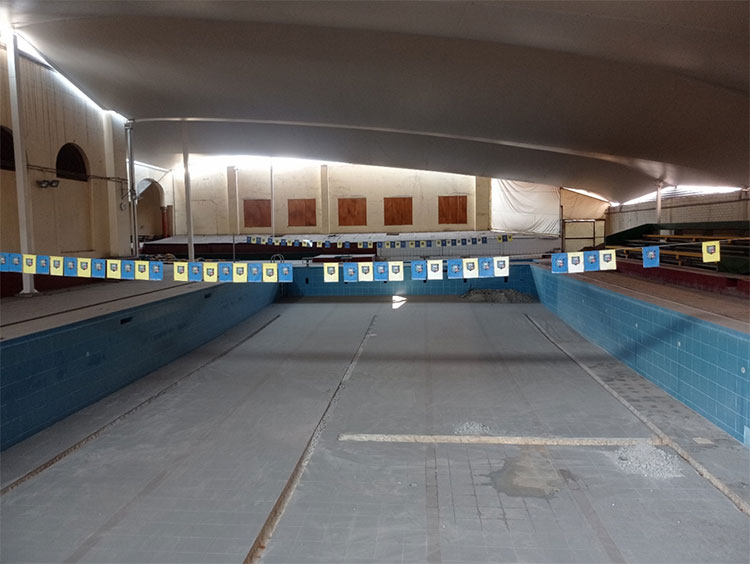 Mantenimiento y mejora de la piscina de la UNALM