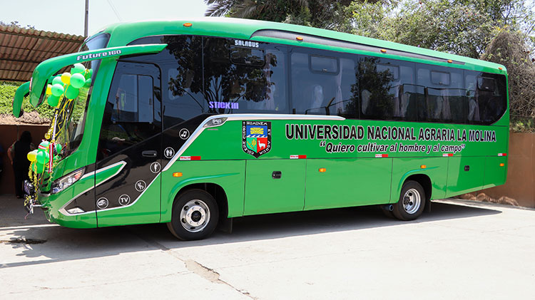 Dirección de Bienestar Universitario, presentó oficialmente un nuevo bus institucional universitario