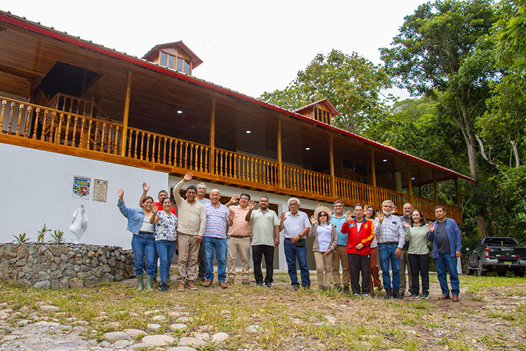 Exterior de la Casa Hacienda del Fundo Génova