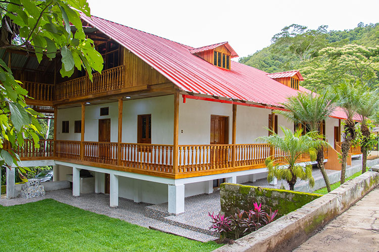 Interior de la Casa Hacienda del Fundo Génova