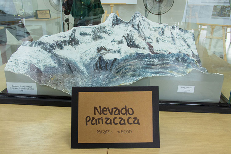 Maquetas donadas por Andreas Schwyzer a la UNALM