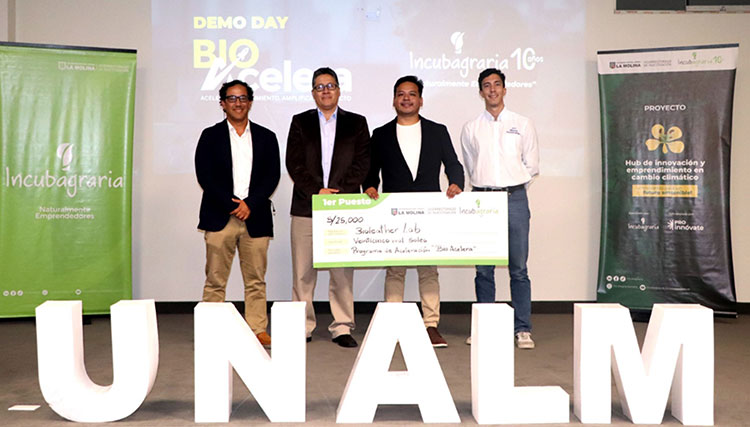 Bio Leather Lab recibe premio del primer puest