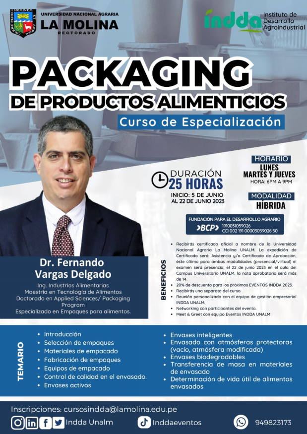 Curso especialización de packaging