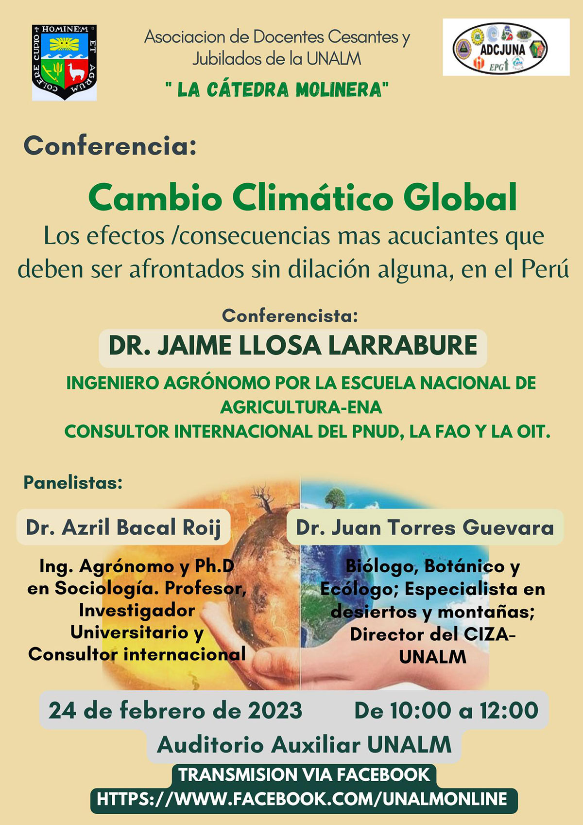 afiche cambio climático